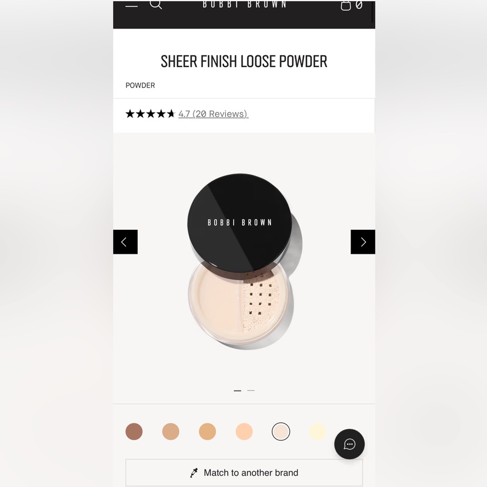 Bobbi Brown Sheer Finish Loose Powder  in Soft Porcelain - Picture 3 of 4